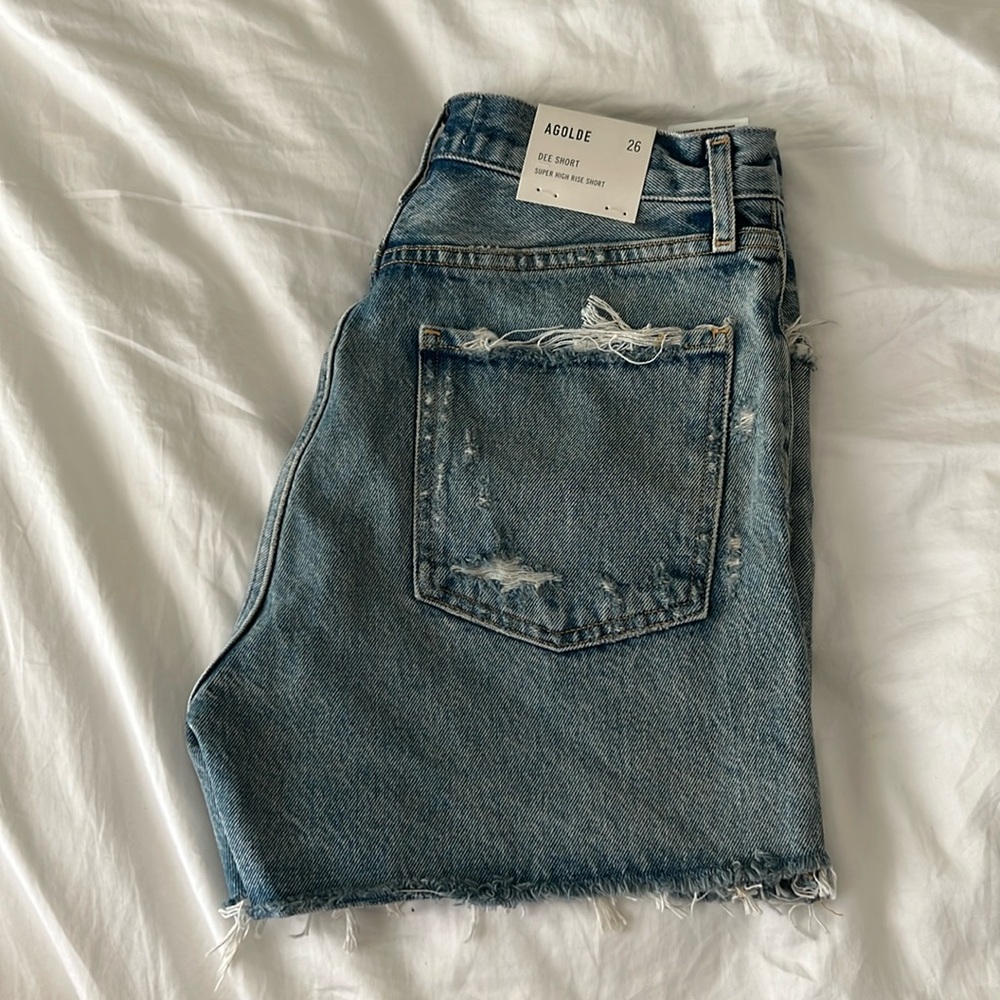 Agolde Dee Short Super High Rise Short NWT